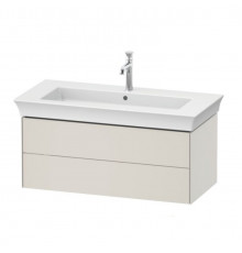 Тумба под раковину, Duravit, White Tulip, шгв 984*458*410 мм, раковина-необходимо заказать, цвет- скандинавский белый шелковисто-матовый