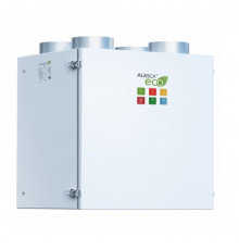 RR400V EC W Pro, Вентиляционная установка Alasca RR с роторным рекуператором + смес. узел, заслонки, датчики