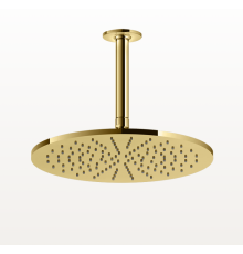 Верхний душ, Gessi, Inciso, 300*300, цвет-Gold PVD