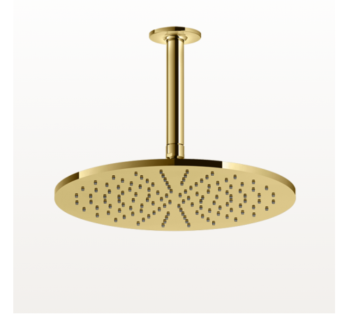 Верхний душ, Gessi, Inciso, 300*300, цвет-Gold PVD