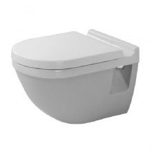 Унитаз, Duravit, Starck 3, подвесной, шгв 360*540*400, HygieneGlaze, белый