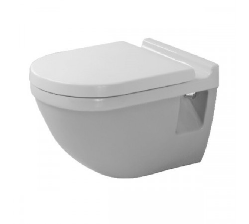 Унитаз, Duravit, Starck 3, подвесной, шгв 360*540*400, HygieneGlaze, белый