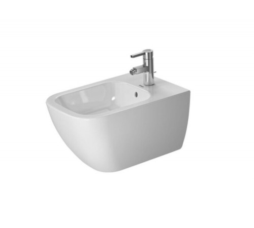 Биде, Duravit, Happy D.2, подвесной, шгв 355*540*285, WonderGliss, цвет-белый