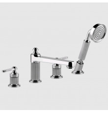 Смеситель для ванны и душа, Gessi, VENTI20, цвет-хром