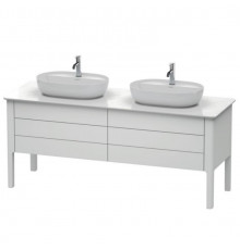 Тумба под раковину, Duravit, Luv, шгв 1733*570*743, раковина-необходимо заказать, цвет-белый шелковисто-матовый