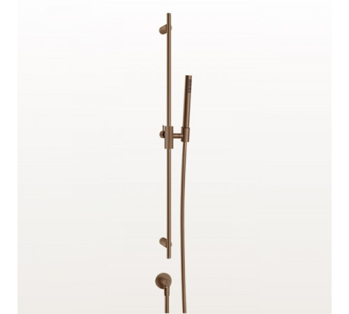 Душевой гарнитур, Gessi, Anello, 23, цвет-Copper Brushed PVD