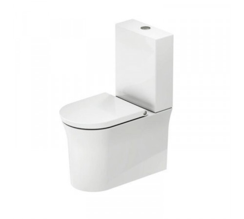 Унитаз, Duravit, White Tulip, напольный, шгв 360*650*420, HygieneGlaze, цвет-белый