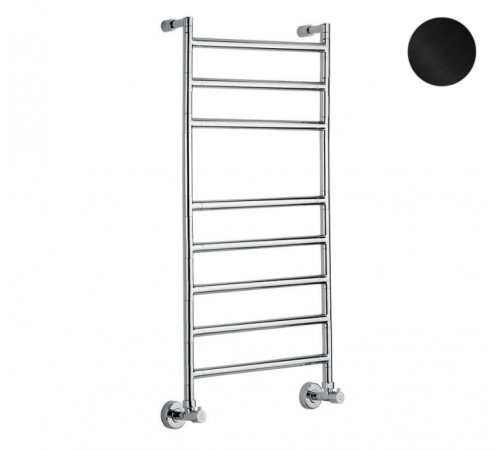 Полотенцесушитель, Margaroli, Sereno, шгв 540*135*990.5, цвет-Black Brushed Nickel