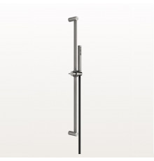 Душевой гарнитур, Gessi, 316 Bath-Shower, 25, цвет-Steel Brushed