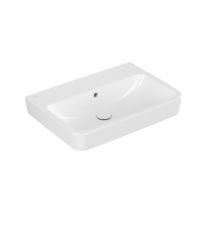 Раковина, Villeroy&Boch, O.Novo, шгв 650*460*125, отверстия для смесителя-отсутствуют, цвет-альпийский белый