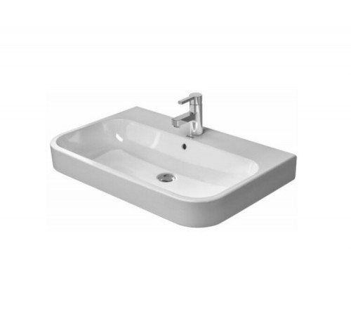 Раковина, Duravit, Happy D.2, шгв 800*505*170, отверстия для смесителя-1, цвет-белый
