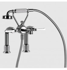 Смеситель для ванны и душа, Gessi, VENTI20, цвет-хром