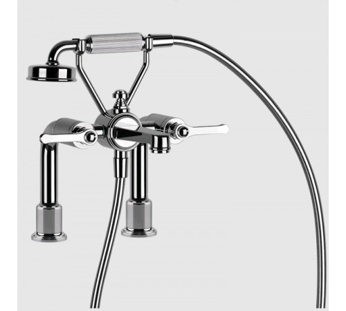 Смеситель для ванны и душа, Gessi, VENTI20, цвет-хром