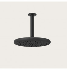 Верхний душ, Gessi, Goссia, 334*334, цвет-черный матовый