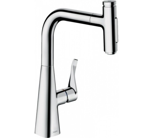 Смеситель для кухни, Hansgrohe, Metris Select M71, цвет-хром