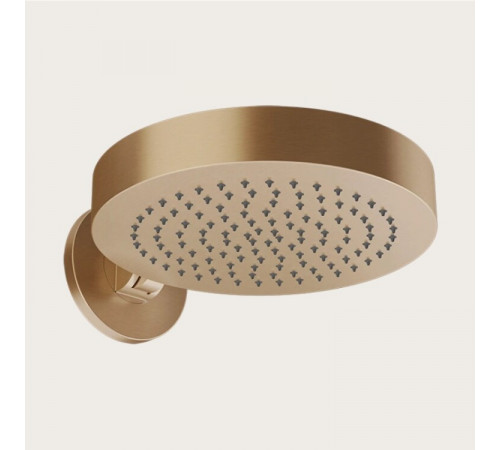 Верхний душ, Gessi, Origini, 320*320, цвет-Warm Bronze Brushed PVD