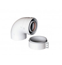 Коаксиальный отвод, Baxi, 90° для всех котлов кроме ECO Classic / ECO Nova, диам. 60/100 мм