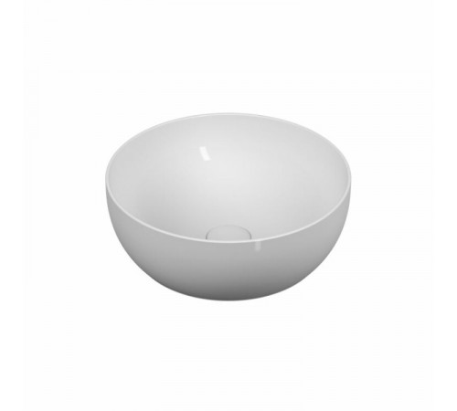 Раковина, Vitra, Outline, шгв 400*400*145, отверстия для смесителя-отсутствуют, VitrA Clean, цвет-белый