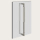 Ручка двойная, Gessi, Shower G Rigato, 450мм, цвет-Brushed Chrome