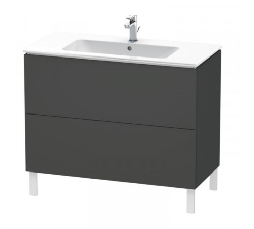 Тумба под раковину, Duravit, L-Cube, шгв 1020*481*856, раковина-необходимо заказать, цвет-белый глянцевый