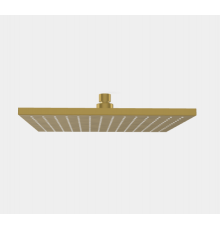 Верхний душ, Fima Carlo Frattini, Showerhead, шг 300*300, цвет-брашированное золото