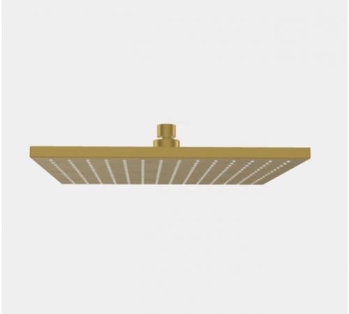 Верхний душ, Fima Carlo Frattini, Showerhead, шг 300*300, цвет-брашированное золото