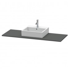 Столешница, Duravit, XSquare, шгв 1400*550*16, цвет-графит матовый