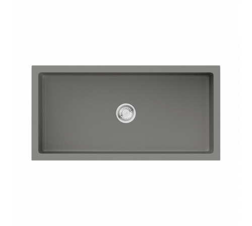 Мойка, OMOIKIRI, Mikura, шгв 910*460*254, отверстия для смесителя-отсутствуют, цвет-pebble
