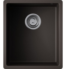 Мойка, Omoikiri, Bosen, шгв 380*440*210, отверстия для смесителя-отсутствуют, цвет-Espresso