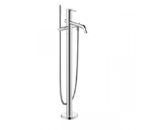 Смеситель для ванны и душа, Duravit, C.1, напольный, цвет-хром