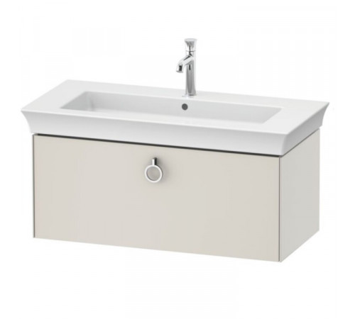 Тумба под раковину, Duravit, White Tulip, шгв 984*458*410, раковина-необходимо заказать, цвет- скандинавский белый шелковисто-матовый