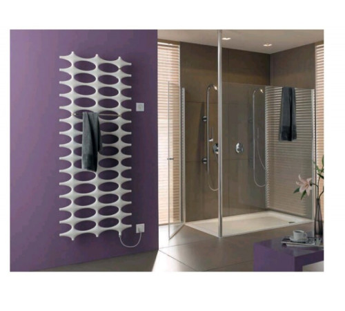 Полотенцесушитель, Kermi, Ideos-E, шгв 508*37*1151, справа, WFC белый, цвет-RAL 9016 (белый)