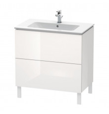 Тумба под раковину, Duravit, L-Cube, шгв 820*481*856, раковина-необходимо заказать, цвет-белый глянцевый