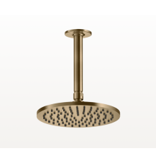 Верхний душ, Gessi, Inciso, 200, цвет-Warm Bronze Brushed PVD
