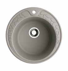 Мойка, OMOIKIRI, Tovada, шгв 510*510*215, отверстия для смесителя-1, цвет-Leningrad grey