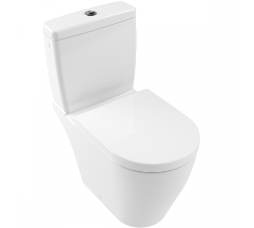 Унитаз напольный, Villeroy&Boch, Avento, шгв 370*640*400, цвет-альпийский белый