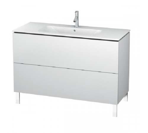 Тумба под раковину, Duravit, L-Cube, шгв 1220*481*704, раковина-необходимо заказать, цвет-белый матовый