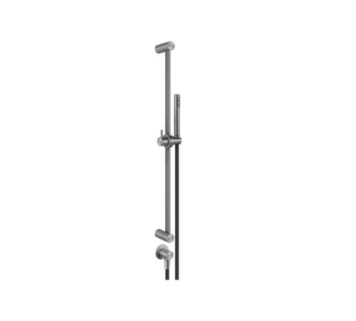Душевой гарнитур, Gessi, Shower316, цвет -Steel Brushed