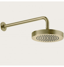 Верхний душ, Gessi, Inciso, 218*218, цвет-Brushed Brass PVD