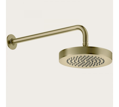 Верхний душ, Gessi, Inciso, 218*218, цвет-Brushed Brass PVD