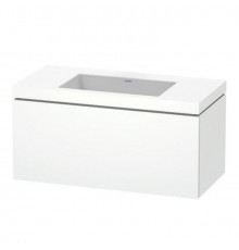 Тумба под раковину, Duravit, L-Cube, шгв 1000*480*500, раковина-в комплекте, цвет-белый матовый