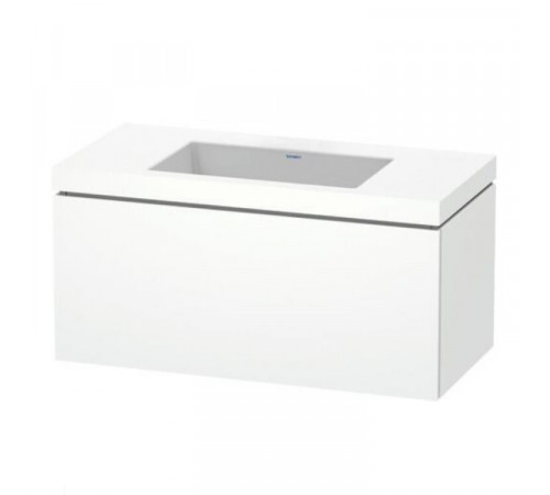 Тумба под раковину, Duravit, L-Cube, шгв 1000*480*500, раковина-в комплекте, цвет-белый матовый