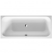 Ванна, Duravit, Happy D.2, шгв 1600*700*480, наклон для спины-слева, цвет-белый