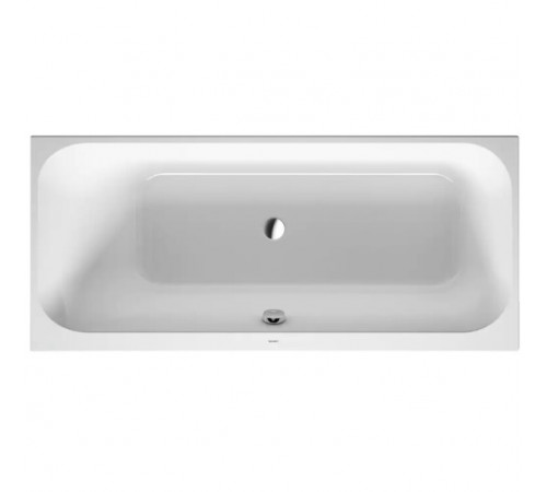 Ванна, Duravit, Happy D.2, шгв 1700*750*480, наклон для спины-слева, цвет-белый