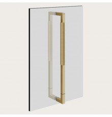 Ручка двойная, Gessi, Shower G Diamantato, 450мм, цвет-Brushed Brass PVD (старый арт. 67635/727)