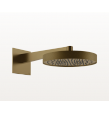 Верхний душ, Gessi, Diamantato, 300*300, цвет-Deep Bronze Brushed PVD