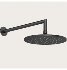 Верхний душ, Gessi, 250*250, цвет-черный матовый