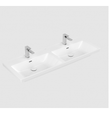 Раковина, Villeroy&Boch, Subway 3.0, шгв 1300*475*165, отверстия для смесителя-2, CeramicPlus, цвет-альпийский белый