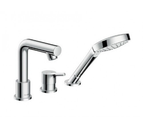 Смеситель для ванны и душа, Hansgrohe, Talis S, цвет-хром