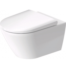 Унитаз, Duravit, D-Neo, подвесной, шгв 370*540*360, цвет-белый шелковисто-матовый